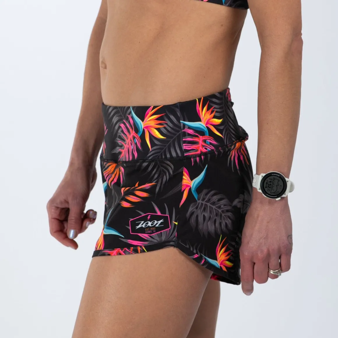 Women's Ltd Run 3" Short - Tropical Magic
