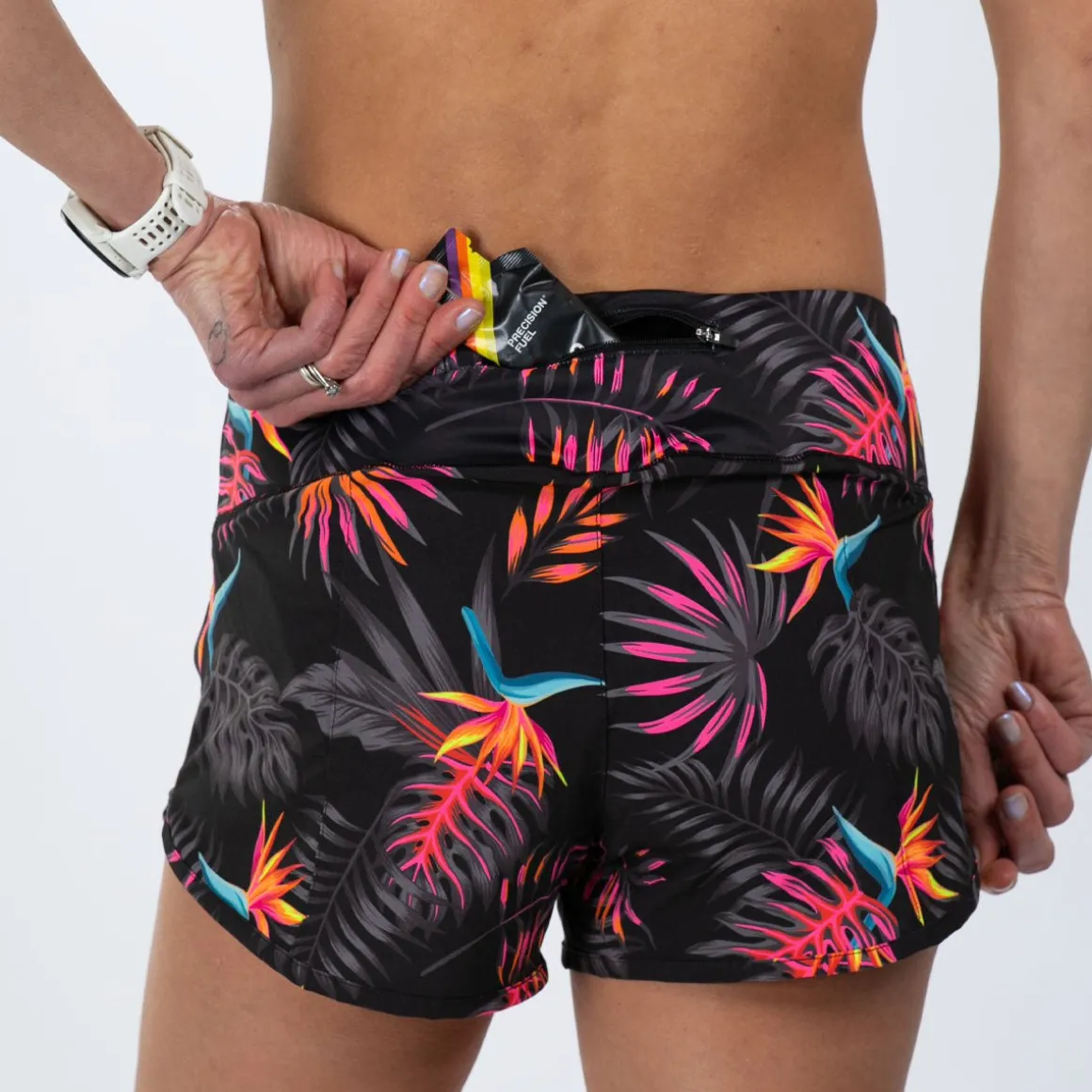 Women's Ltd Run 3" Short - Tropical Magic