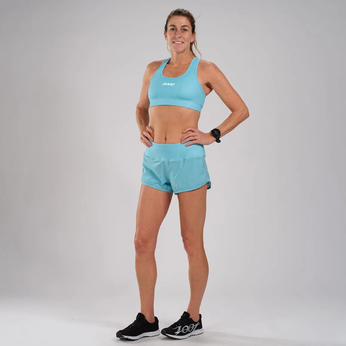 Women's LTD Run 3" Short - Turquoise