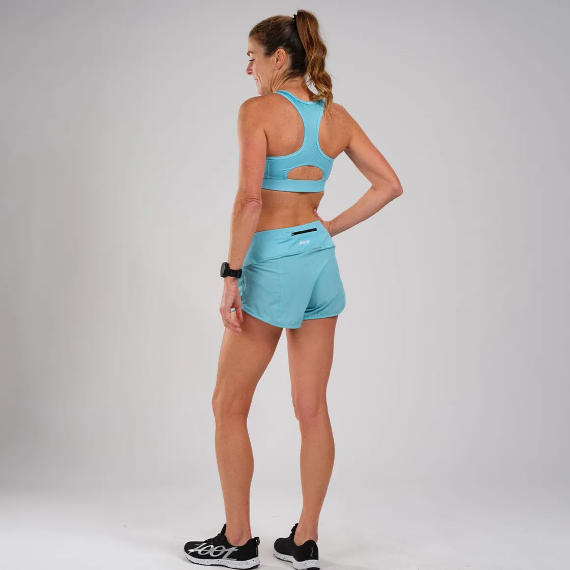 Women's LTD Run 3" Short - Turquoise