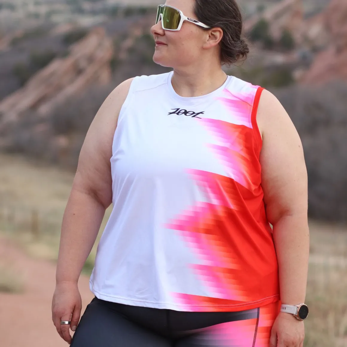 Women's Ltd Run Athena Singlet - Yo Yo Yo