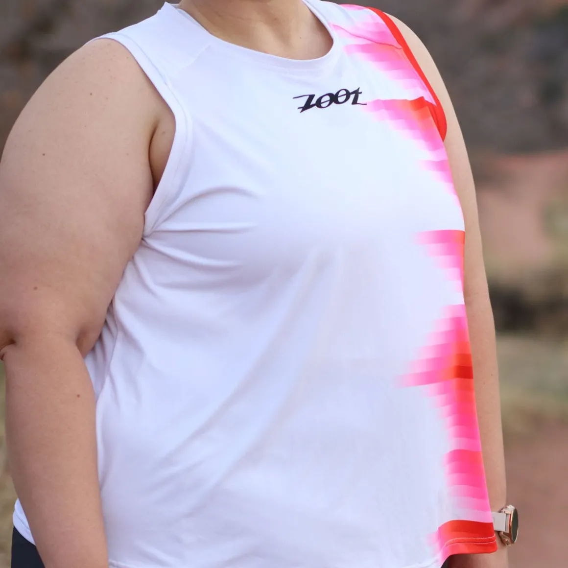 Women's Ltd Run Athena Singlet - Yo Yo Yo