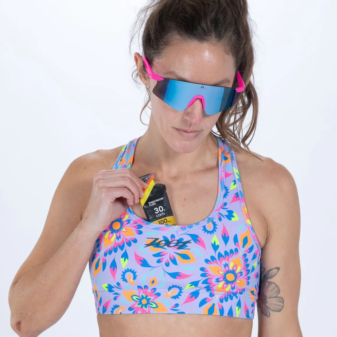 Women's Ltd Run Bra - Kaleidoscope