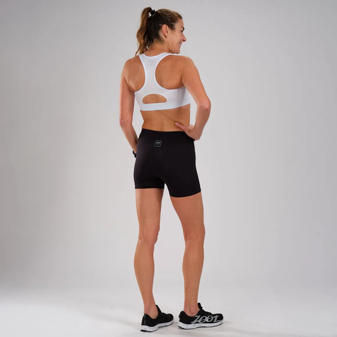Women's LTD Run Bra - White