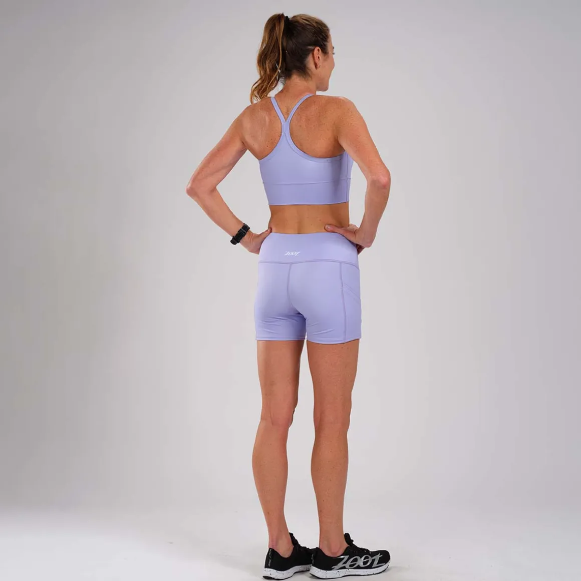 Women's LTD Run Crop - Lilac