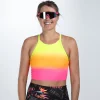 Women's Ltd Run Crop - Tropical Magic