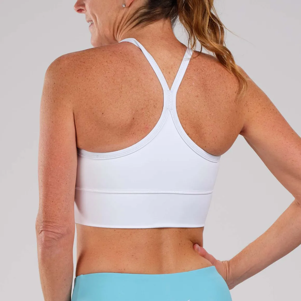 Women's LTD Run Crop - White