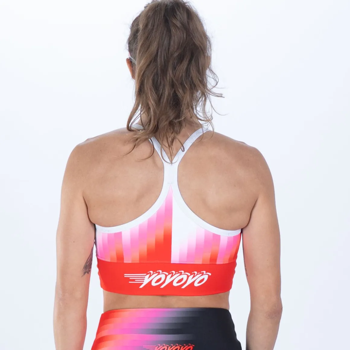 Women's Ltd Run Crop - Yo Yo Yo