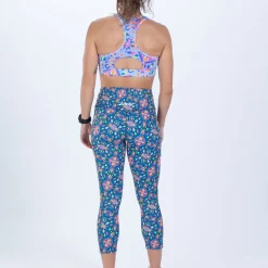 Women's Ltd Run High Rise Capri - Kaleidoscope