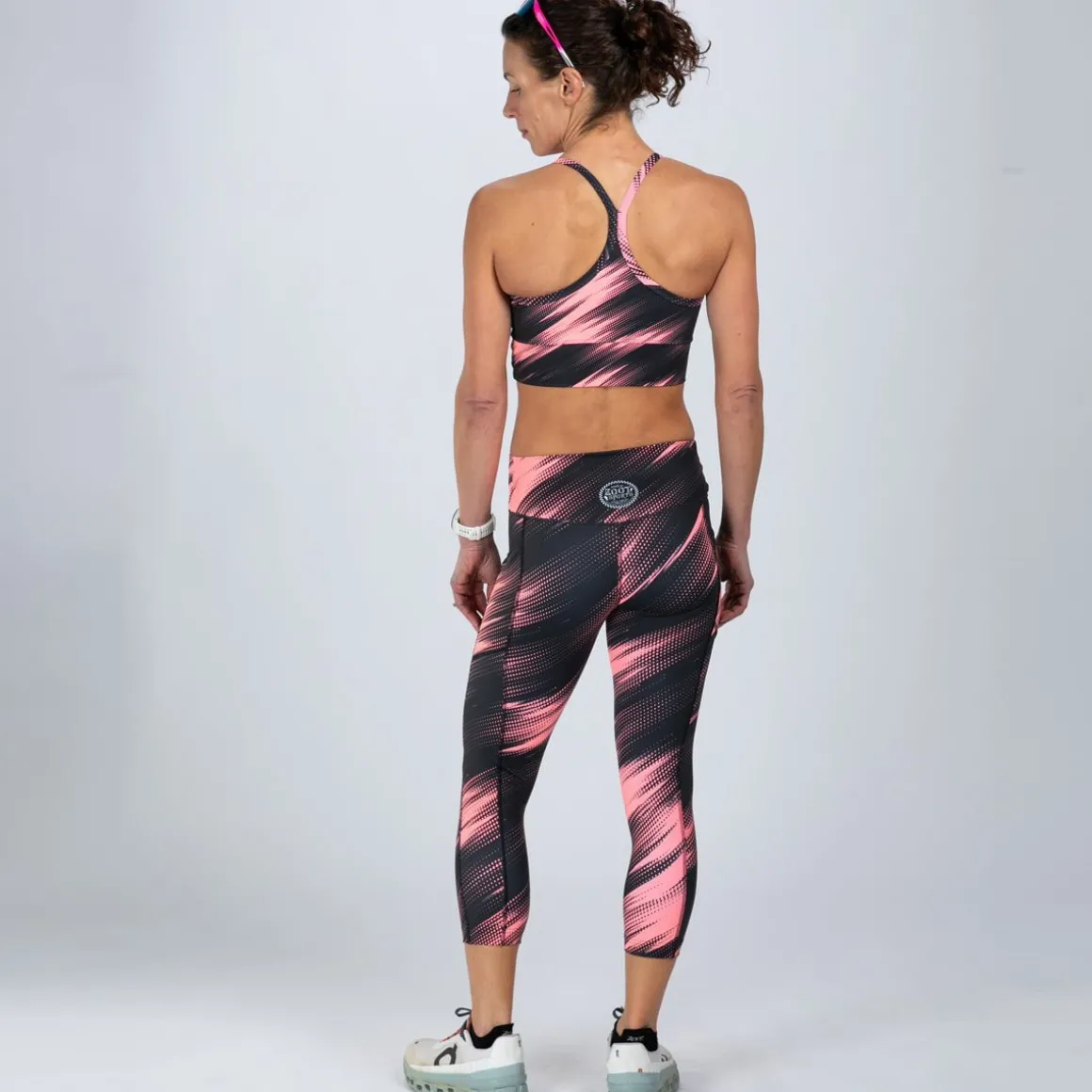 Women's Ltd Run High Rise Capri - DriftSPEED