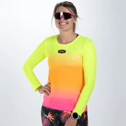 Women's Ltd Run Ls Tee - Tropical Magic