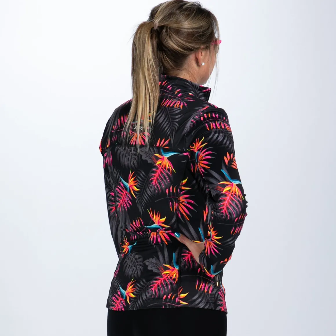 Women's Ltd Run Pulse Jacket - Tropical Magic