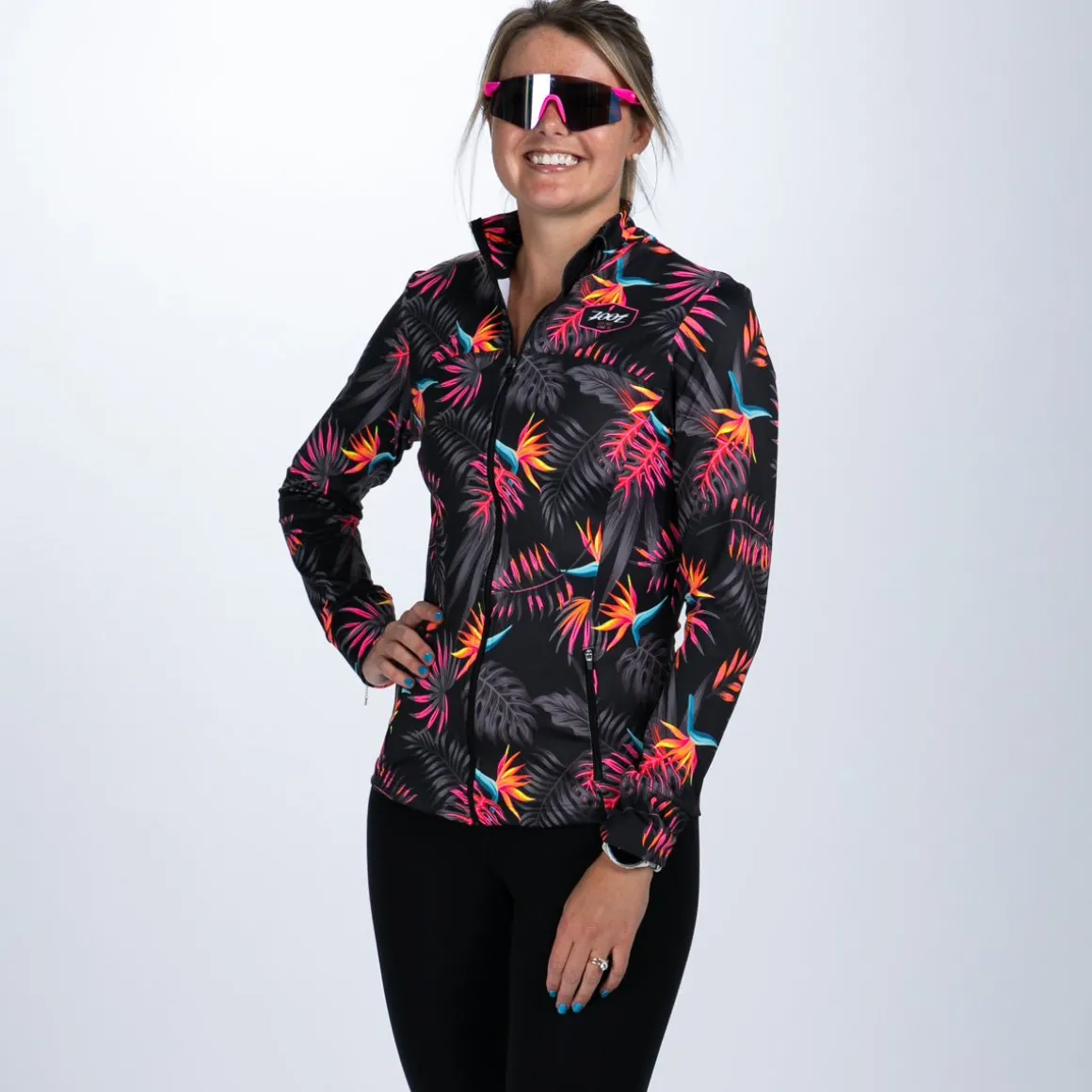 Women's Ltd Run Pulse Jacket - Tropical Magic