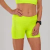 Women's LTD Run Pulse Short - Neon Yellow