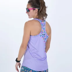 Women's Ltd Run Singlet - Kaleidoscope