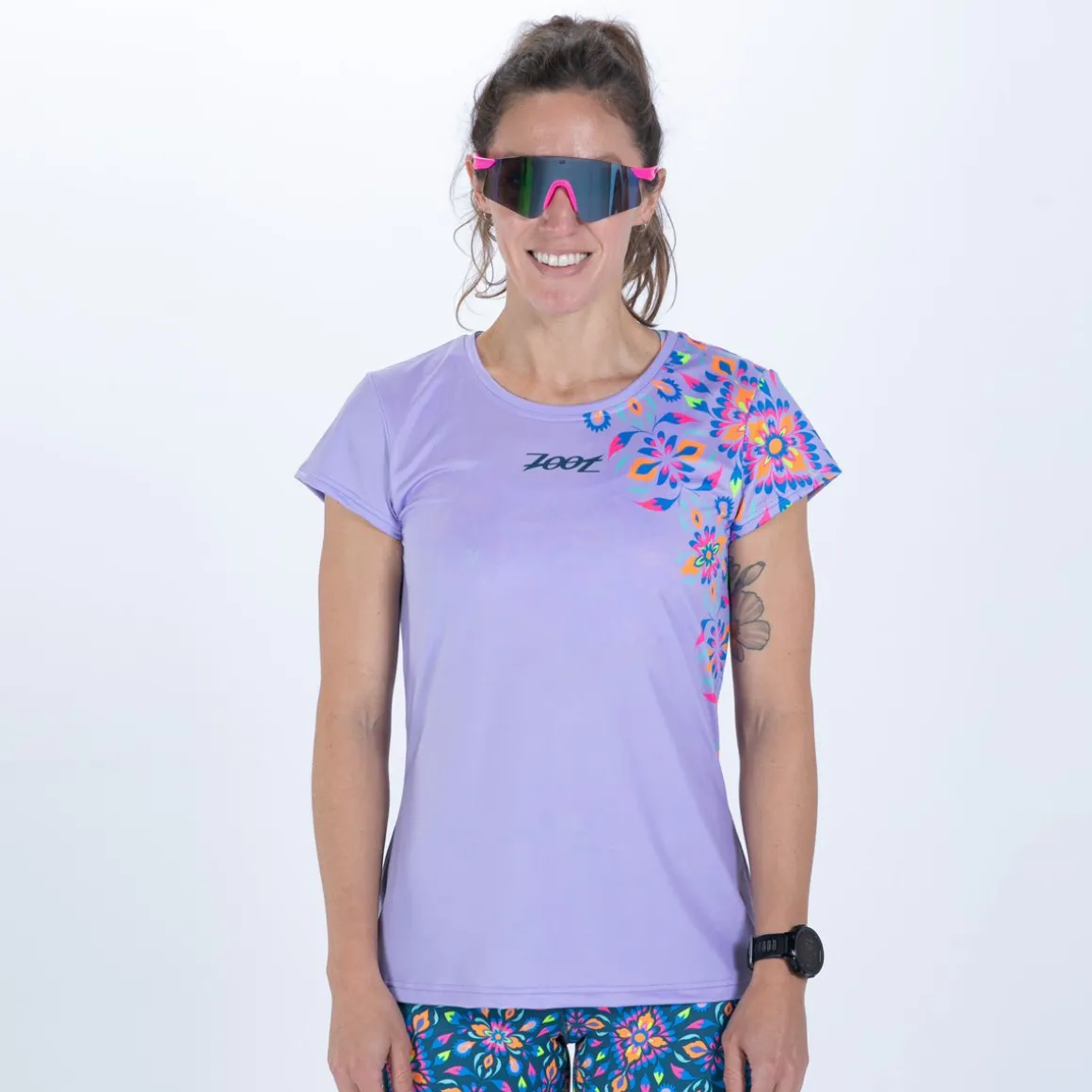 Women's Ltd Run Tee - Kaleidoscope