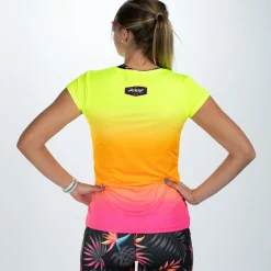 Women's Ltd Run Tee - Tropical Magic