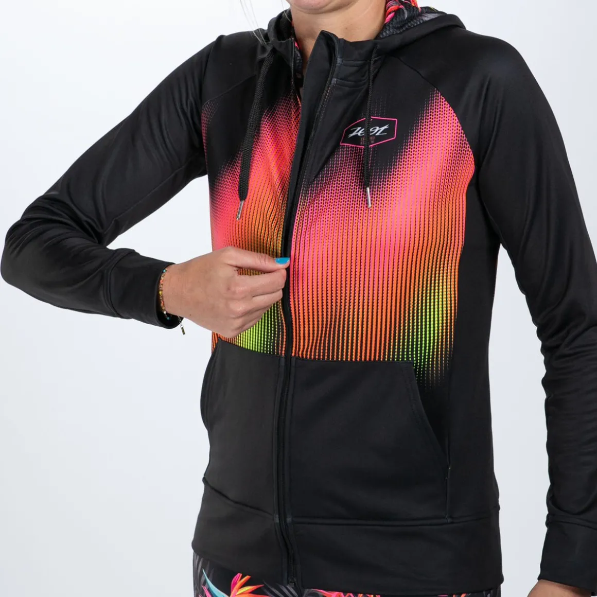 Women's Ltd Run Thermal Hoodie - Tropical Magic