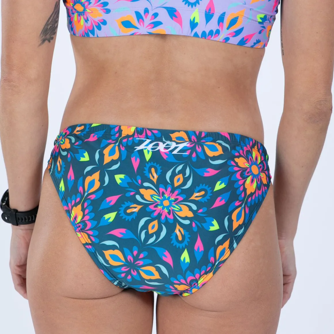 Women's Ltd Swim Bikini Bottom - Kaleidoscope