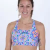 Women's Ltd Swim Crossback Bikini Top - Kaleidoscope