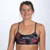 Women's Ltd Swim Racerback Bikini Top - Tropical Magic