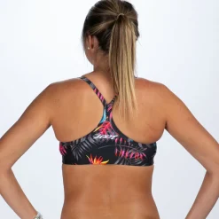 Women's Ltd Swim Racerback Bikini Top - Tropical Magic