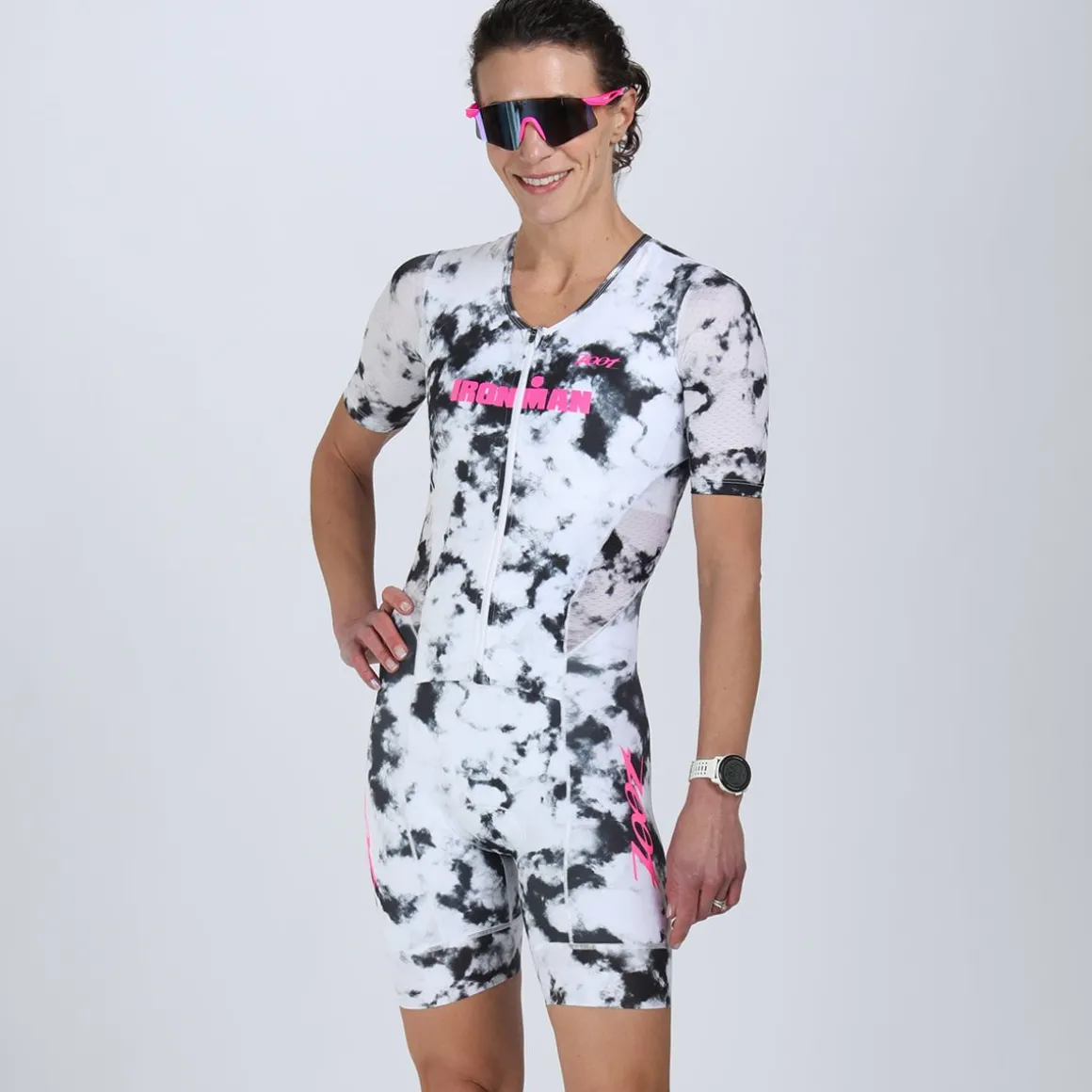 Women's Ltd Tri Aero Fz Racesuit - IM Resilience