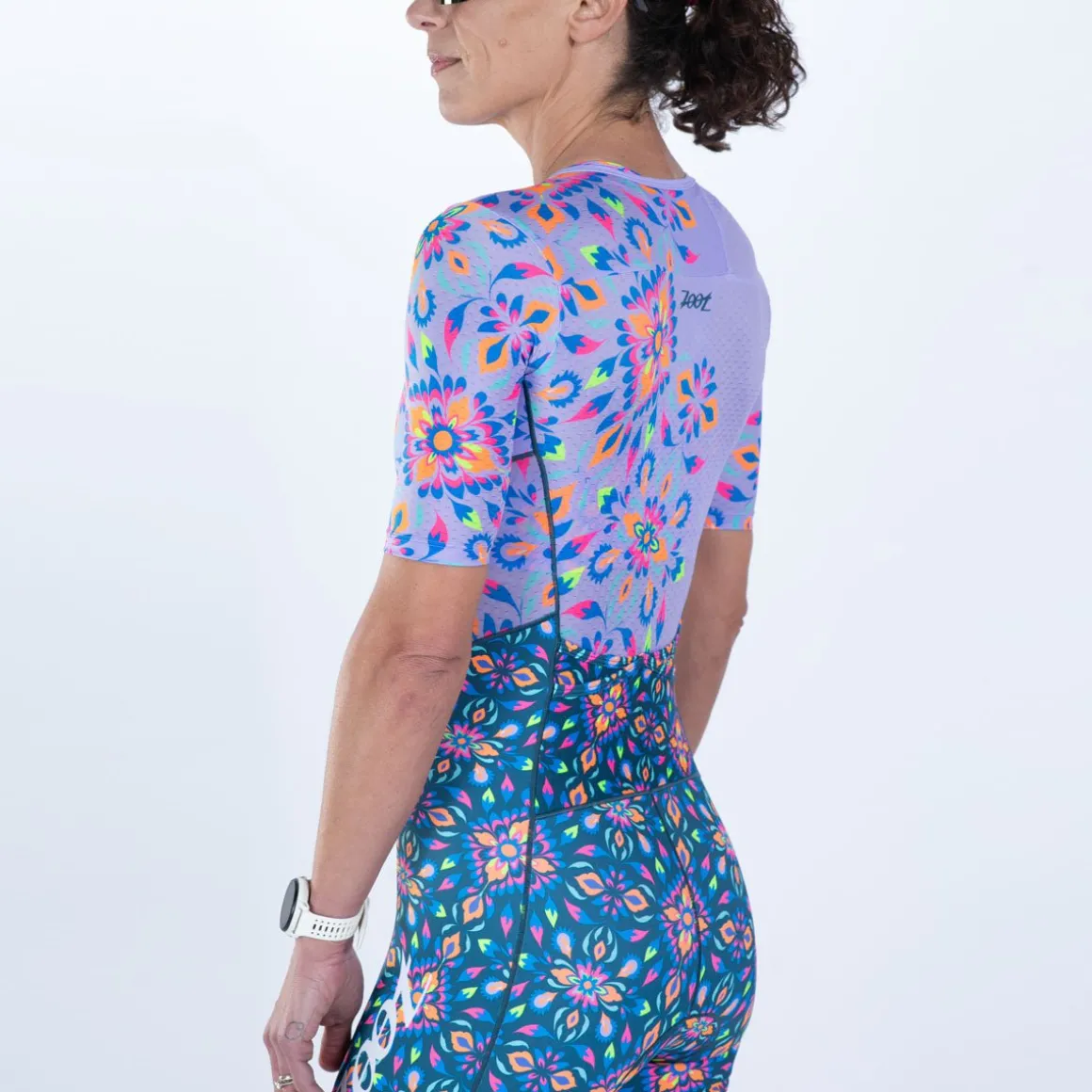 Women's Ltd Tri Aero Fz Racesuit - Kaleidoscope