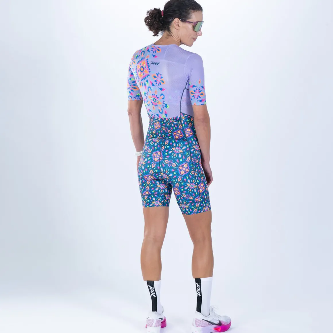 Women's Ltd Tri Aero Fz Racesuit - Kaleidoscope