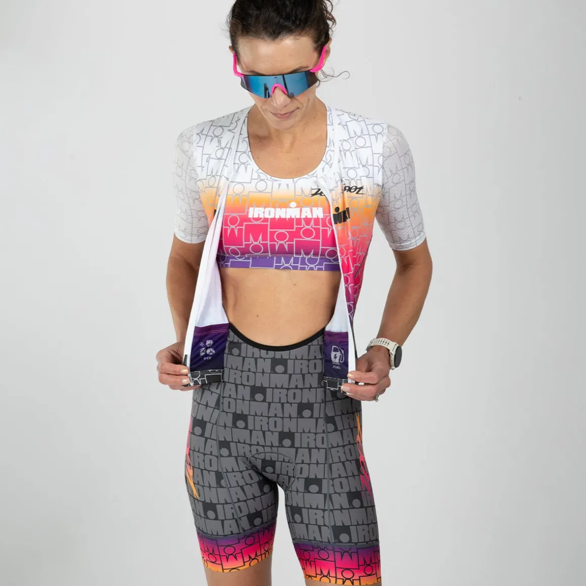 Women's Ltd Tri Aero Fz Racesuit - IM Endurance