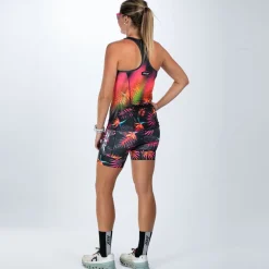 Women's Ltd Tri Racerback - Tropical Magic