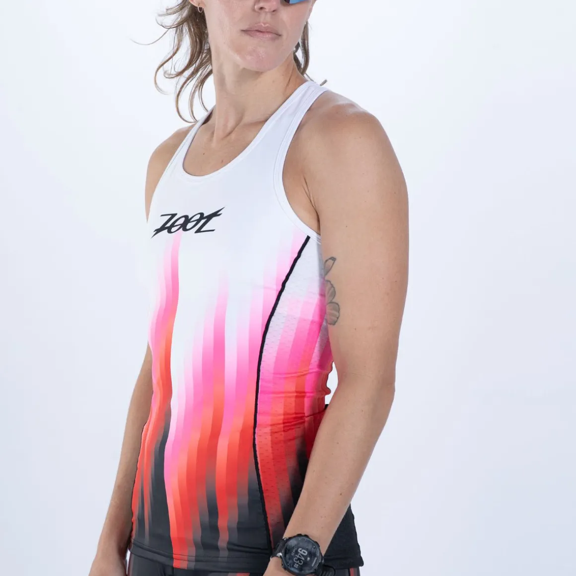 Women's Ltd Tri Racerback - Yo Yo Yo