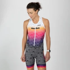 Women's Ltd Tri Slvs Fz Racesuit - IM Endurance