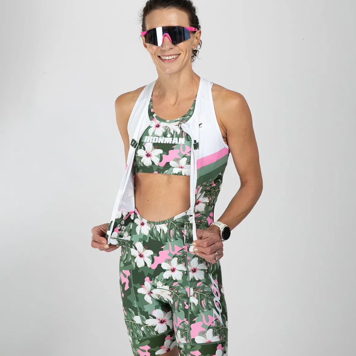 Women's Ltd Tri Slvs Fz Racesuit - IM Strength