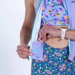 Women's Ltd Tri Slvs Fz Racesuit - Kaleidoscope