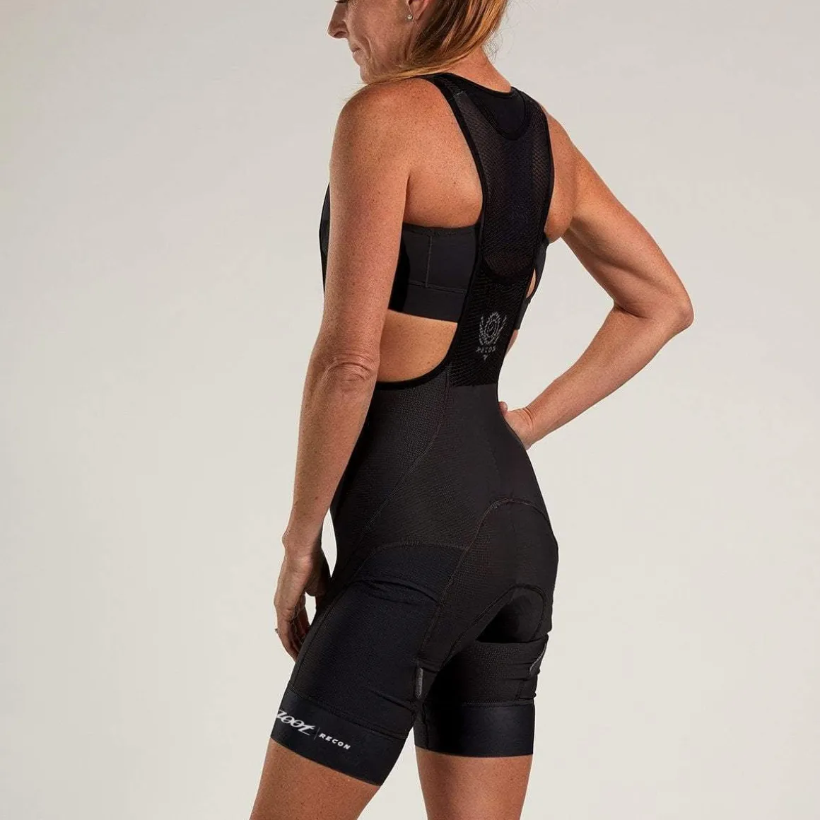 Women's Recon Cycle Bib - Black