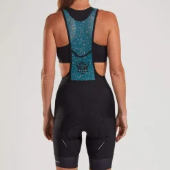 Womens Recon Cycle Bib - Coal Black