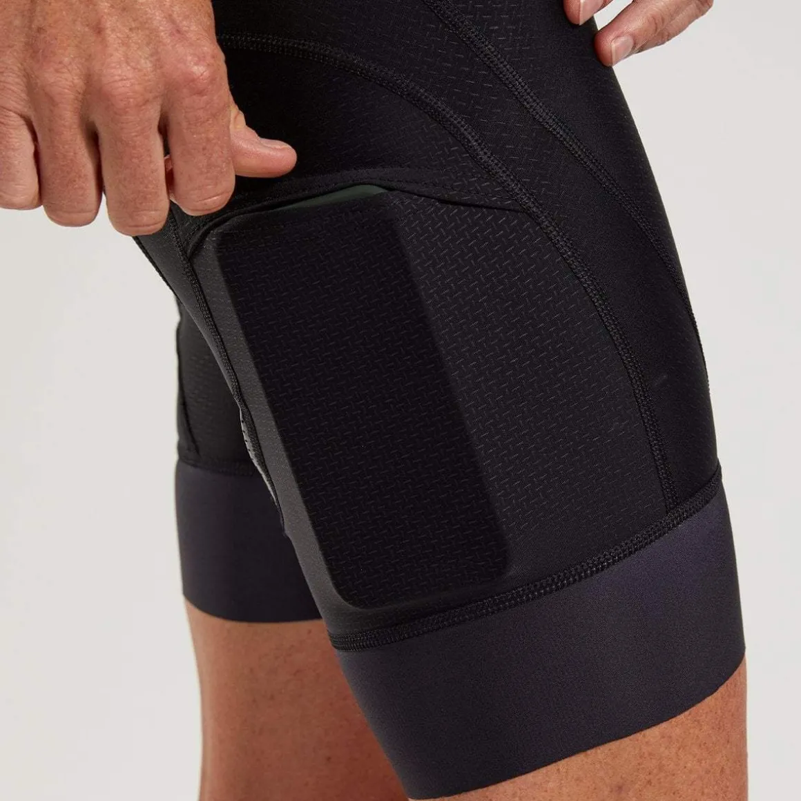 Womens Recon Cycle Bib - Coal Black