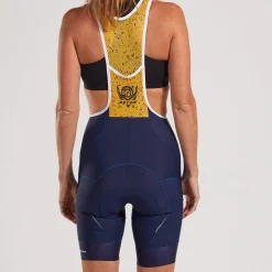 Womens Recon Cycle Bib - Denim