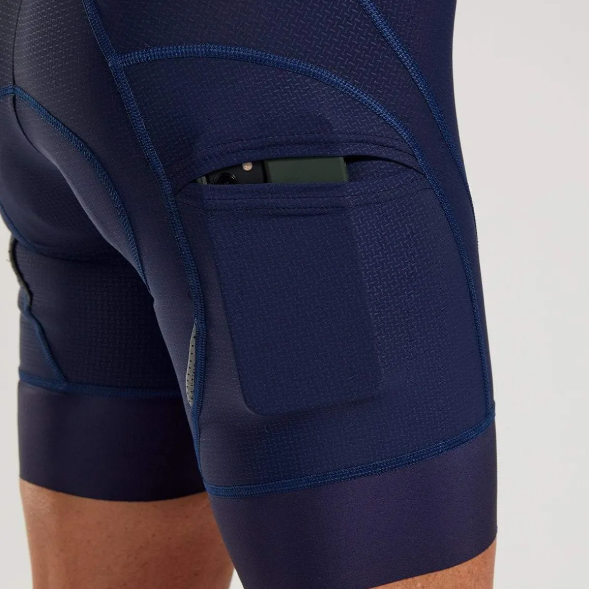 Womens Recon Cycle Bib - Denim