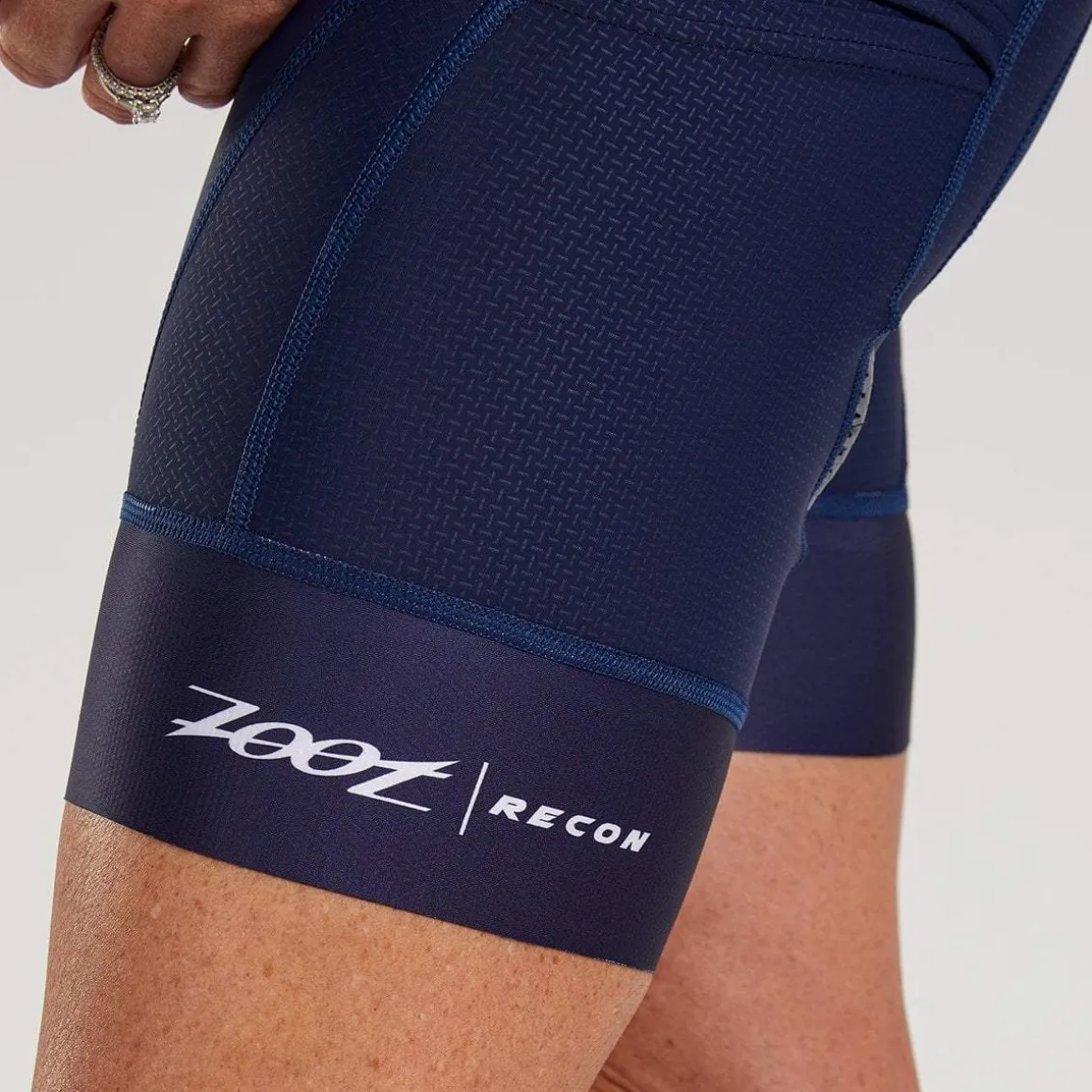 Womens Recon Cycle Bib - Denim