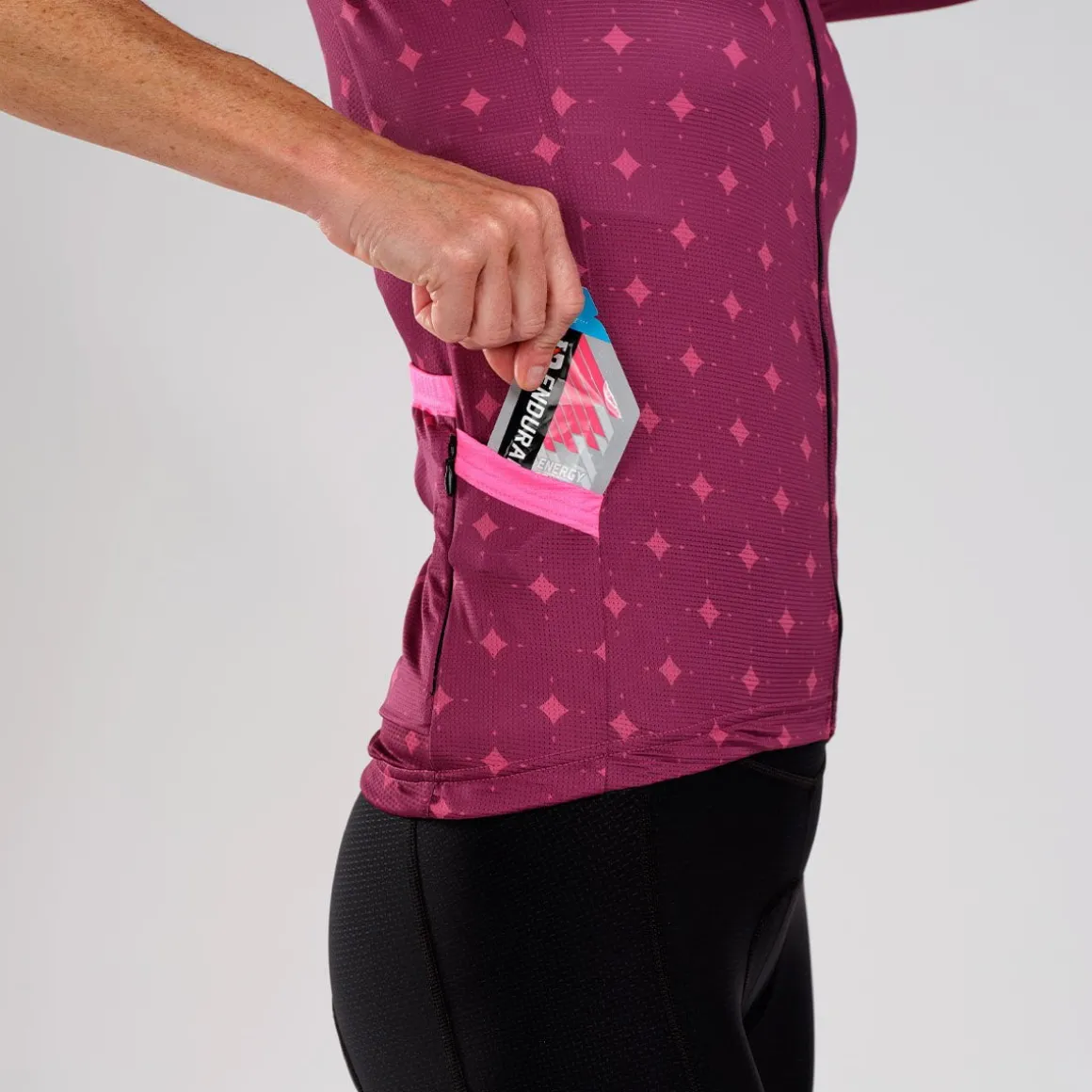 Women's Recon Cycle Jersey - Plum