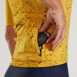 Womens Recon Cycle Jersey - Marigold