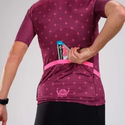 Women's Recon Cycle Jersey - Plum