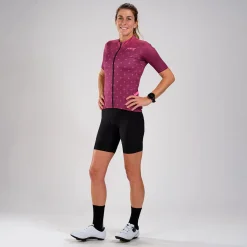 Women's Recon Cycle Jersey - Plum