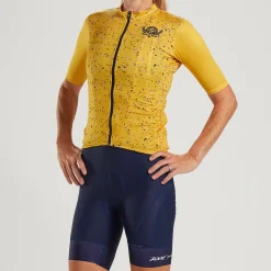 Womens Recon Cycle Jersey - Marigold