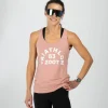 Women's Triathlon Arch Racerback Tank - Desert Pink