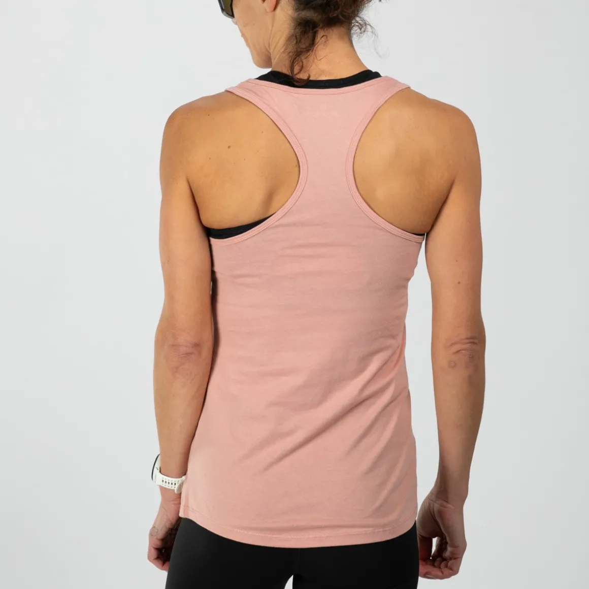 Women's Triathlon Arch Racerback Tank - Desert Pink