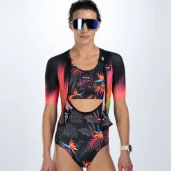 Women's Ultra Tri P1 Bikini Racesuit - Tropical Magic