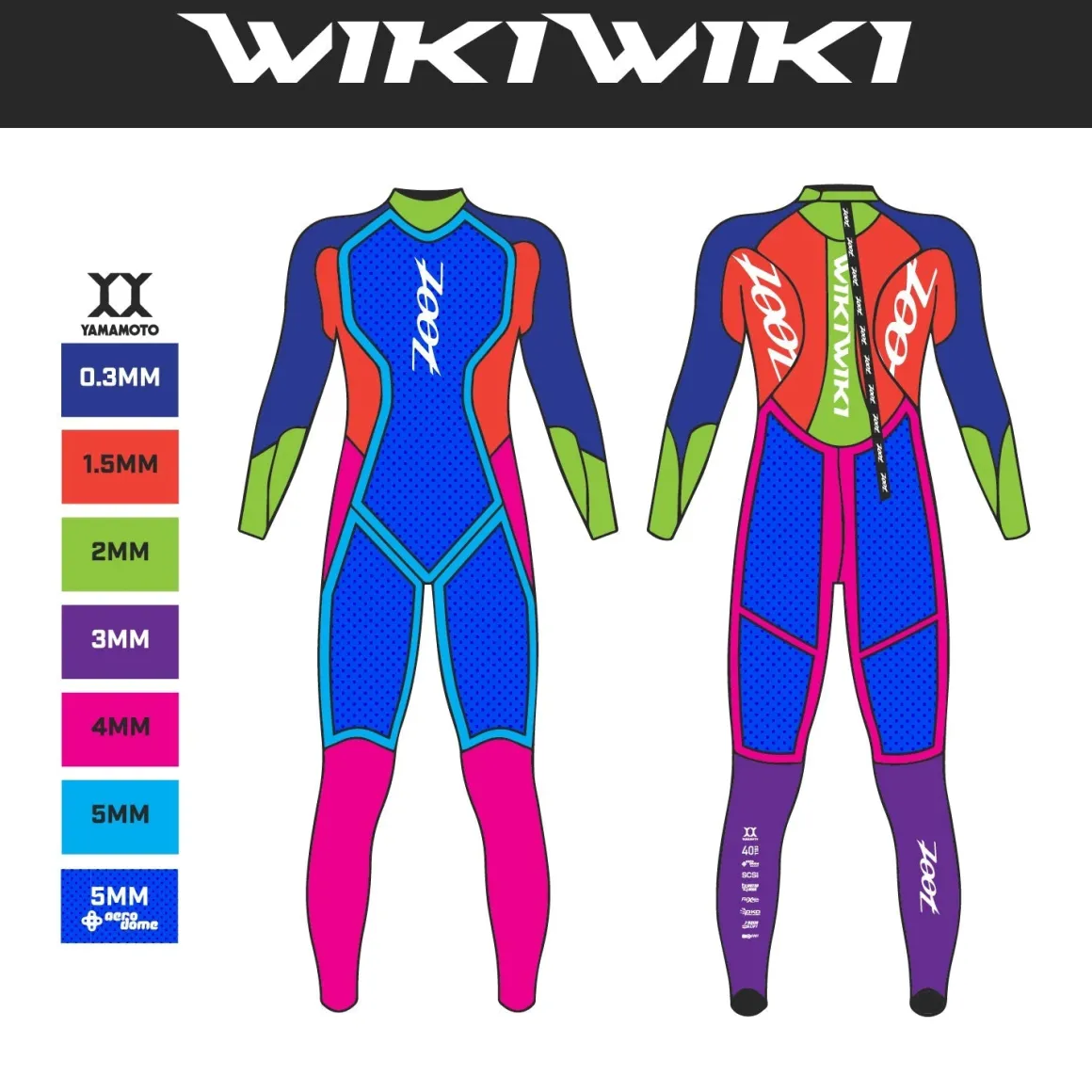Women's Wikiwiki 3.0 Wetsuit - Gold